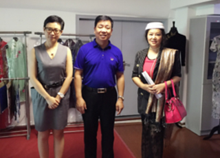 台湾文创联合协会吴静惠理事长参观考察浙江宁波启润影视