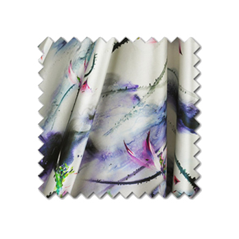 真丝弹力缎喷绘