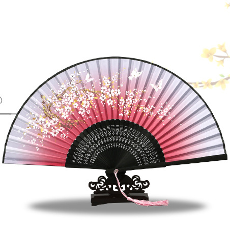 工艺礼品扇 绢扇折扇