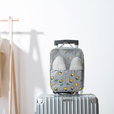 旅行鞋子收纳包三位鞋盒 韩版拉杆旅游鞋包 防水旅行收纳鞋袋