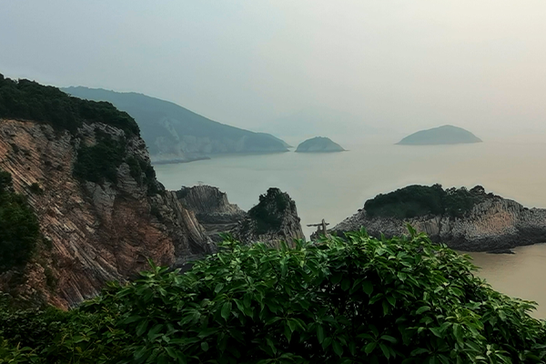 腾讯视频：李启涵拍摄的《花岙岛风光》