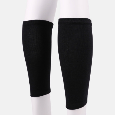  新款女士塑身小腿套纯色瘦腿压力袜套塑身美体睡眠美腿袜套