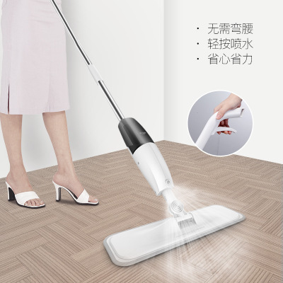  喷雾喷水平板拖把懒人免手洗拖地木地板瓷砖拖布干湿两用