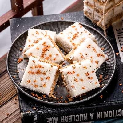 温州特产桂花糕手工现做传统糕点心 夹心糕糯米糕网红零食